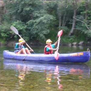 Descenso en canoa río Deva