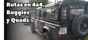 Rutas en 4x4, buggies y quads