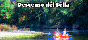 Descenso del Sella en canoa